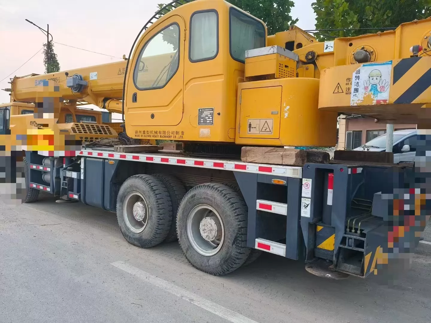 машина за подигање на камионски кран, 2018, користен кран xcmg 25t qy25 кран на тркала