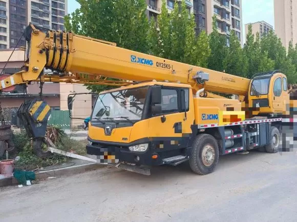 машина за подигање на камионски кран, 2018, користен кран xcmg 25t qy25 кран на тркала