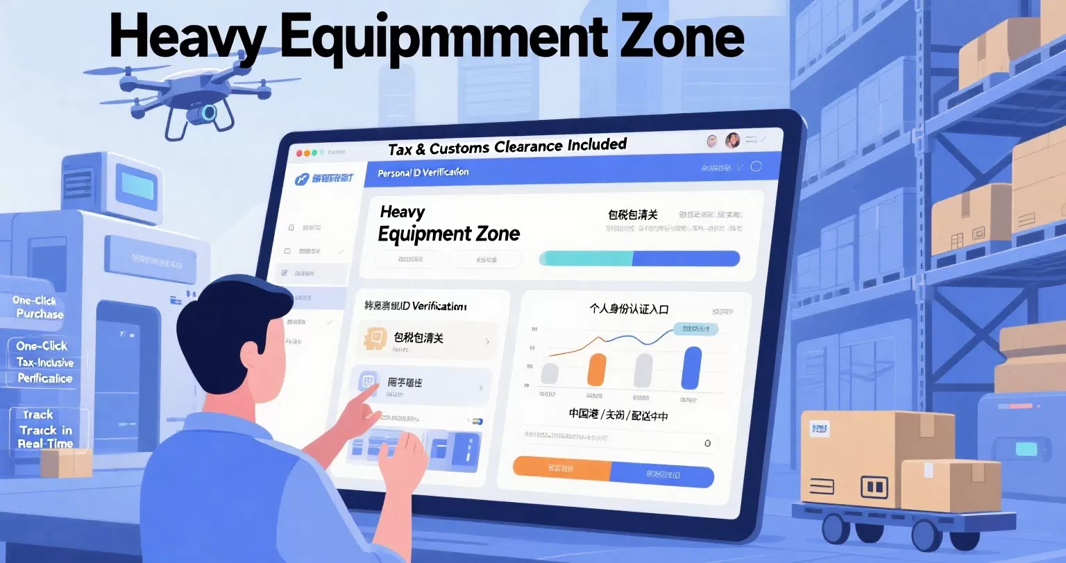 Можете ли да увезете тешка опрема без компанија? Да - Еве како