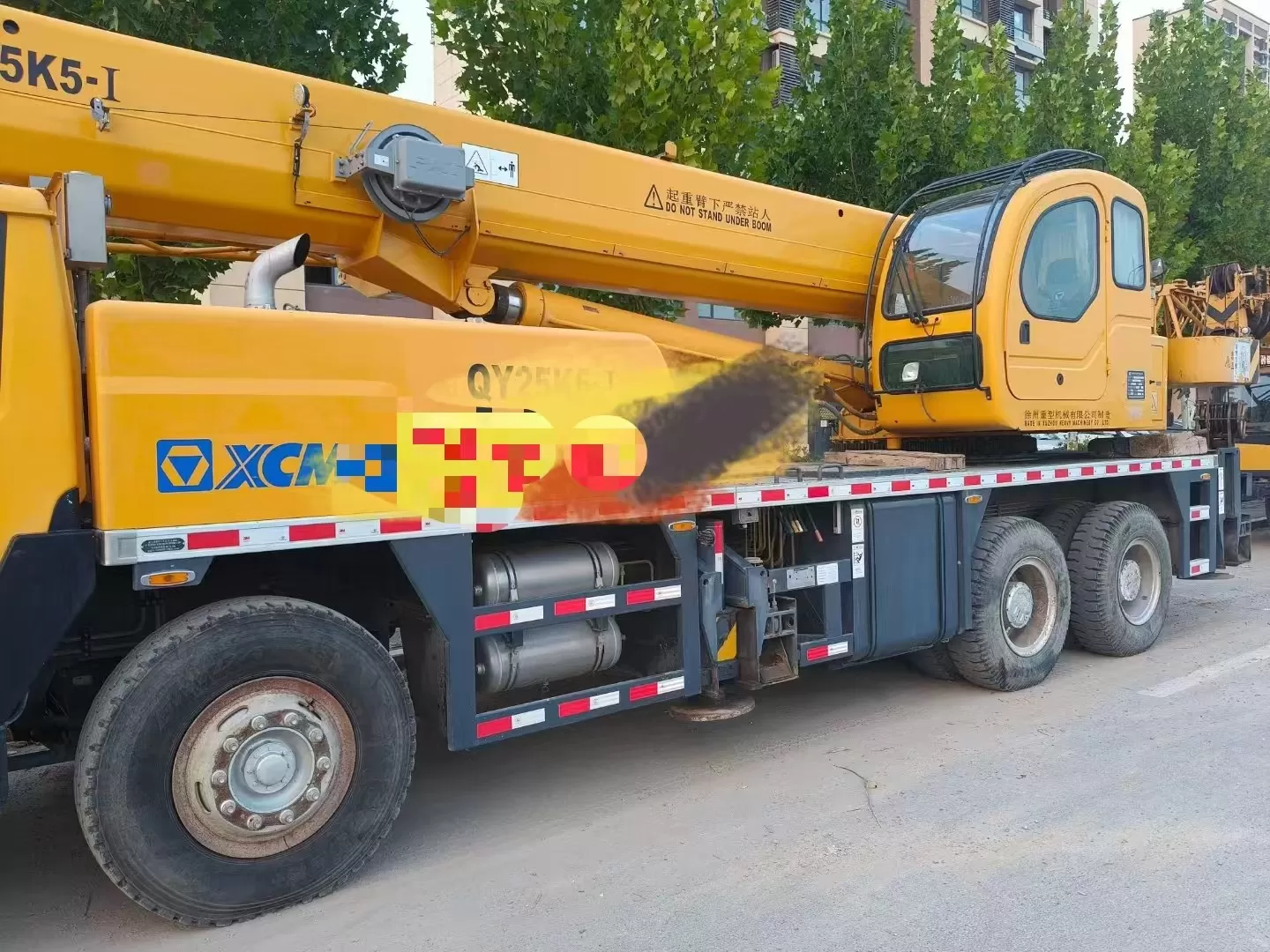 машина за подигање на камионски кран, 2018, користен кран xcmg 25t qy25 кран на тркала