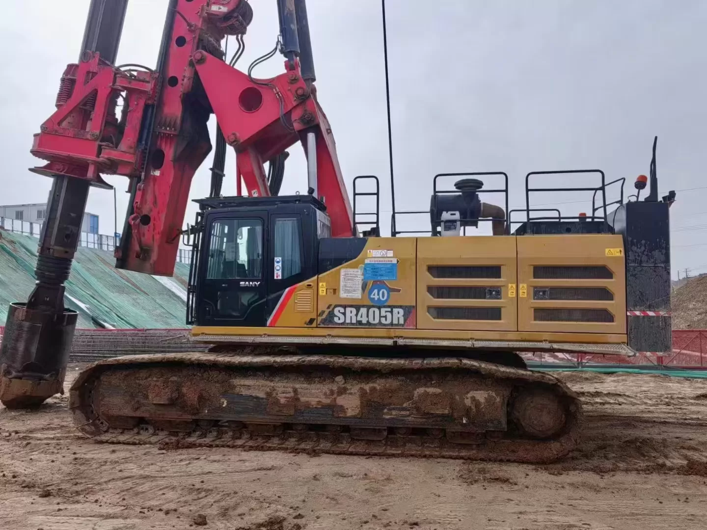 2019 sany piling machinery sr405r ротирачка машина за дупчење ровокопач за истражување на почвата