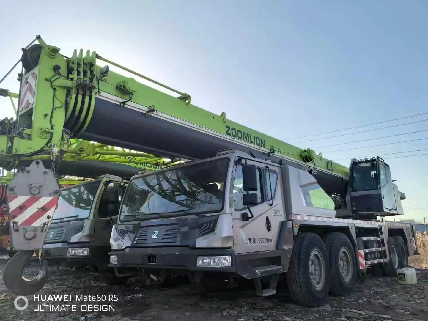 машина за подигнување камионски кран, користен кран zoomlion 80t 2018 кран на тркала