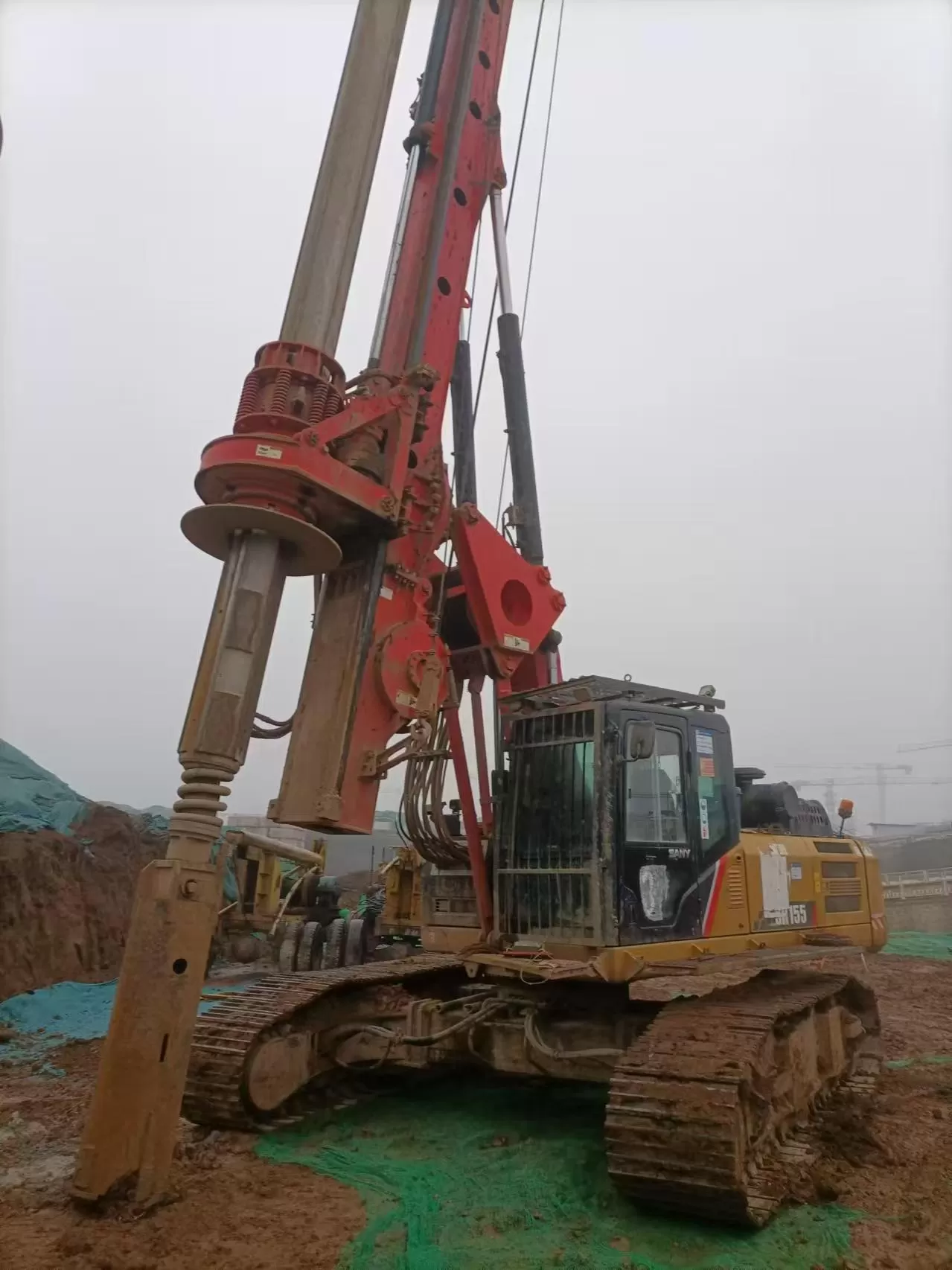 2019 sany piling machinery sr155 ротирачка машина за дупчење за дупчалка за основање